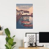 Falmouth Cornwall Travel Poster (Heimbüro)