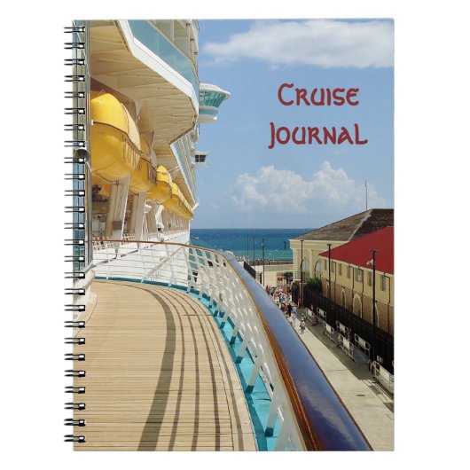 Falmouth Dockside Cruise Journal Notizblock (Vorderseite)