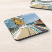 Falmouth Dockside Untersetzer (Linke Seite)