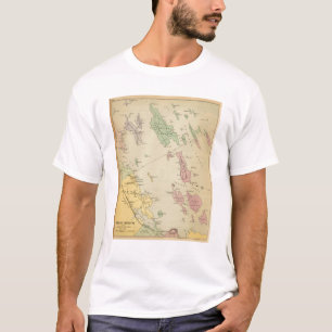 Falmouth Foreside, angrenzende Inseln, Casco Bucht T-Shirt