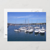 Falmouth Harbor Postkarte (Vorne/Hinten)
