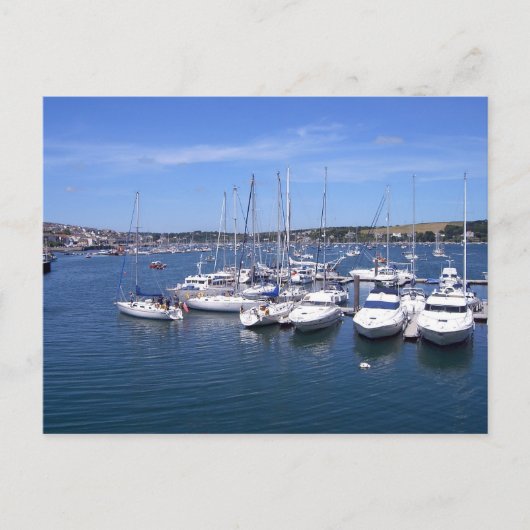 Falmouth Harbor Postkarte (Vorderseite)