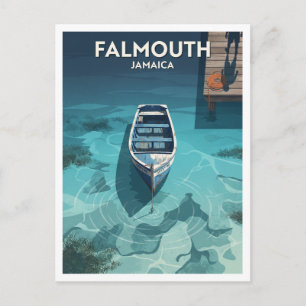 Falmouth, Jamaika Reise Postkarte