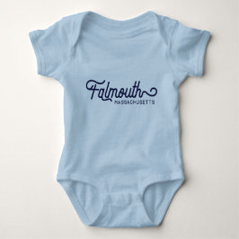 Falmouth Massachusetts Baby Bodysuit Baby Strampler