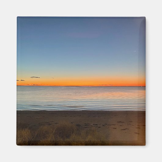 Falmouth Massachusetts Cape Cod Sunset Magnet (Vorne)