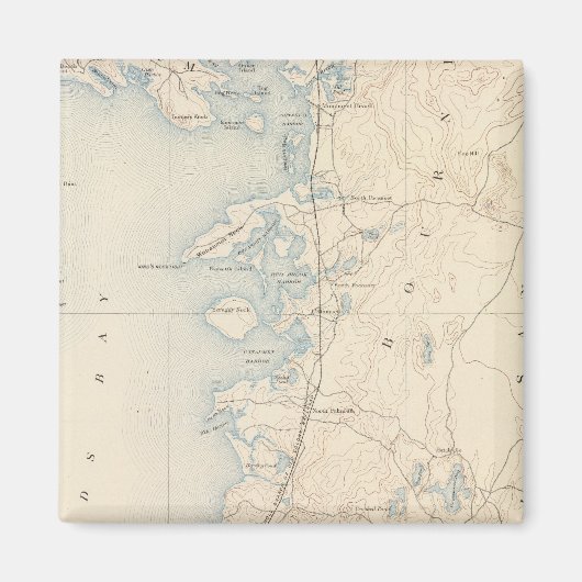 Falmouth, Massachusetts Magnet (Vorne)