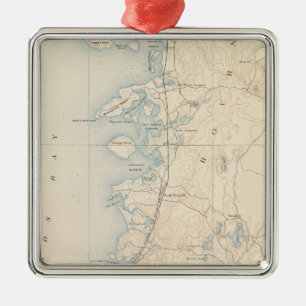 Falmouth, Massachusetts Ornament Aus Metall