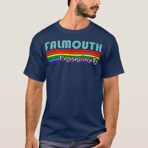 Falmouth Massachusetts Pride Falmouth LGBT Geschen T-Shirt