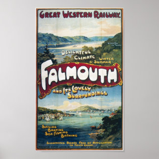 Falmouth Print Poster