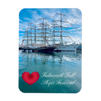FALMOUTH TALL SHIPS FESTIVAL Cornwall Foto Magnet