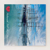 FALMOUTH TALL SHIPS FESTIVAL Cornwall Foto Puzzle (Horizontal)