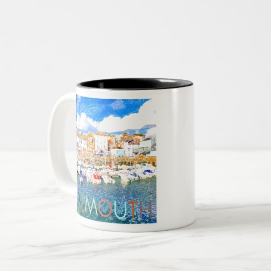 Falmouth Zweifarbige Tasse (Vorderseite Links)