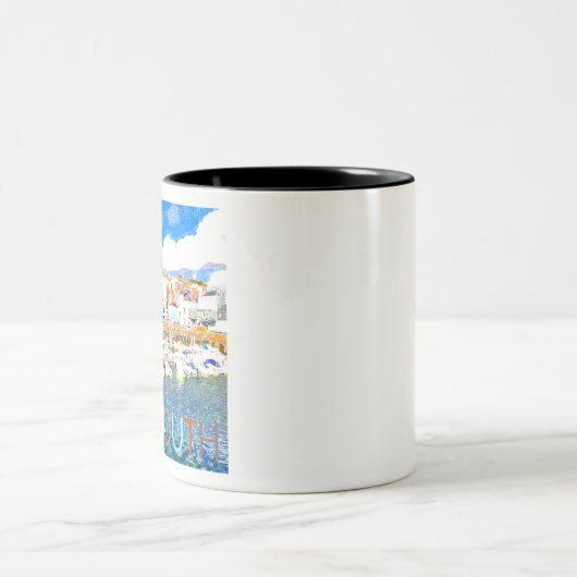 Falmouth Zweifarbige Tasse (Mittel)