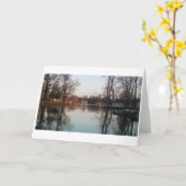 Falreflexionen Karte (Gelbe Blume)