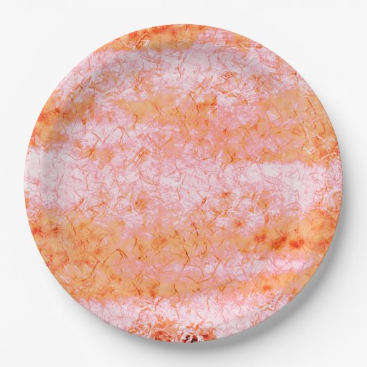 Falsa pele de salmão, com partes clareadas pappteller (Vorderseite)