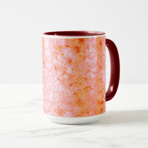 Falsa pele de salmão, com partes clareadas tasse