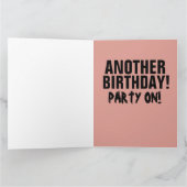 FALSCH ÄLTERER GEWINNEN OH NEIN! RUBBER MAN BIG CA KARTE (Innenseite)