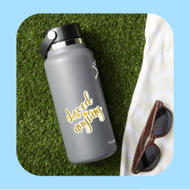 Falsch - beliebig beliebter, auf Treppenaufdruck b Aufkleber