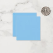 Falsch blaue Farbe, flache Karte (Vorderseite/Rückseite Beispiel)