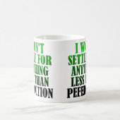 Falsch geschriebene Perfektion Lustiger Becher ode Kaffeetasse (Mittel)