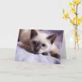 Falsch niedliche Karte (Gelbe Blume)