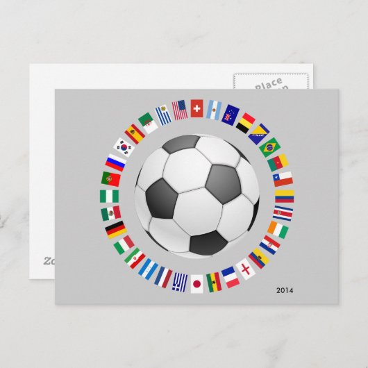 FALSCH POSTKARTE (Vorne/Hinten)