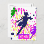 FALSCH POSTKARTE (Vorne/Hinten)