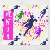 FALSCH SCHAUMWEINETIKETT (Einzelnes Label)