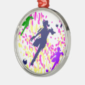 FALSCH SILBERNES ORNAMENT (Links)