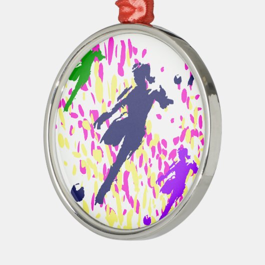 FALSCH SILBERNES ORNAMENT (Links)