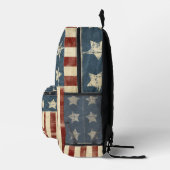 Falsche amerikanische Flagge Bedruckter Rucksack (Rechts)