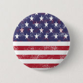 Falsche amerikanische Flagge Button (Vorderseite)