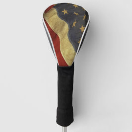 Falsche amerikanische Flagge Golf Headcover