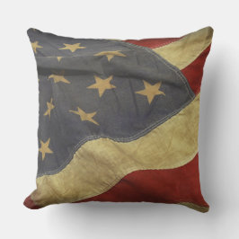 Falsche amerikanische Flagge Kissen Für Draußen