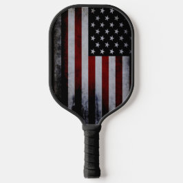 Falsche amerikanische Flagge Pickleball Schläger