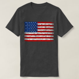 Falsche amerikanische Flagge T-Shirt