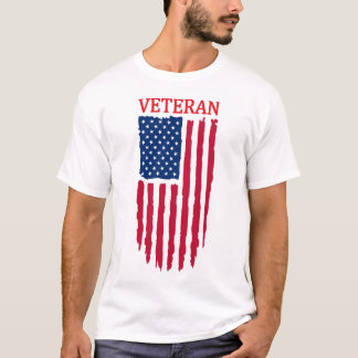 Falsche amerikanische Flagge T-Shirt