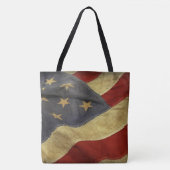 Falsche amerikanische Flagge Tasche (Vorderseite)