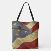 Falsche amerikanische Flagge Tasche (Rückseite)