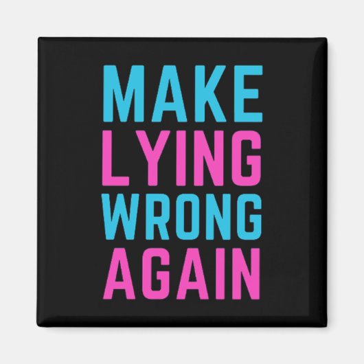 Falsche Anzeige Magnet (Vorne)