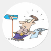 Falsche Aufkleber (Vorderseite)