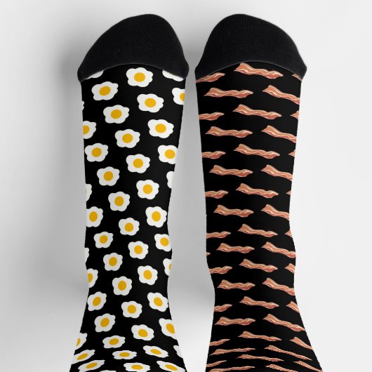 Falsche Bacon- und Eierstöcke Socken (Oben)