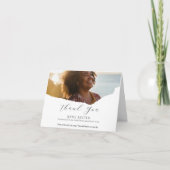 Falsche Beerdigung Dankeschön Karte (Vorderseite)