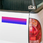 Falsche Bisexuelle Flagge Autoaufkleber (Auf Lkw)