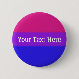 Falsche Bisexuelle Flagge Button