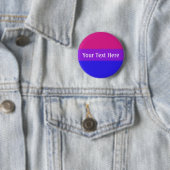 Falsche Bisexuelle Flagge Button (Beispiel)