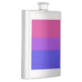 Falsche Bisexuelle Flagge Flachmann (Rechts)