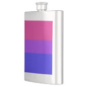 Falsche Bisexuelle Flagge Flachmann (Links)