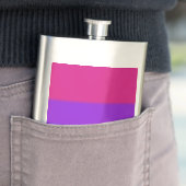 Falsche Bisexuelle Flagge Flachmann (Beispiel)