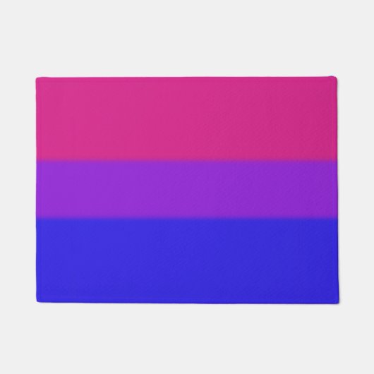 Falsche Bisexuelle Flagge Fußmatte (Vorderseite)